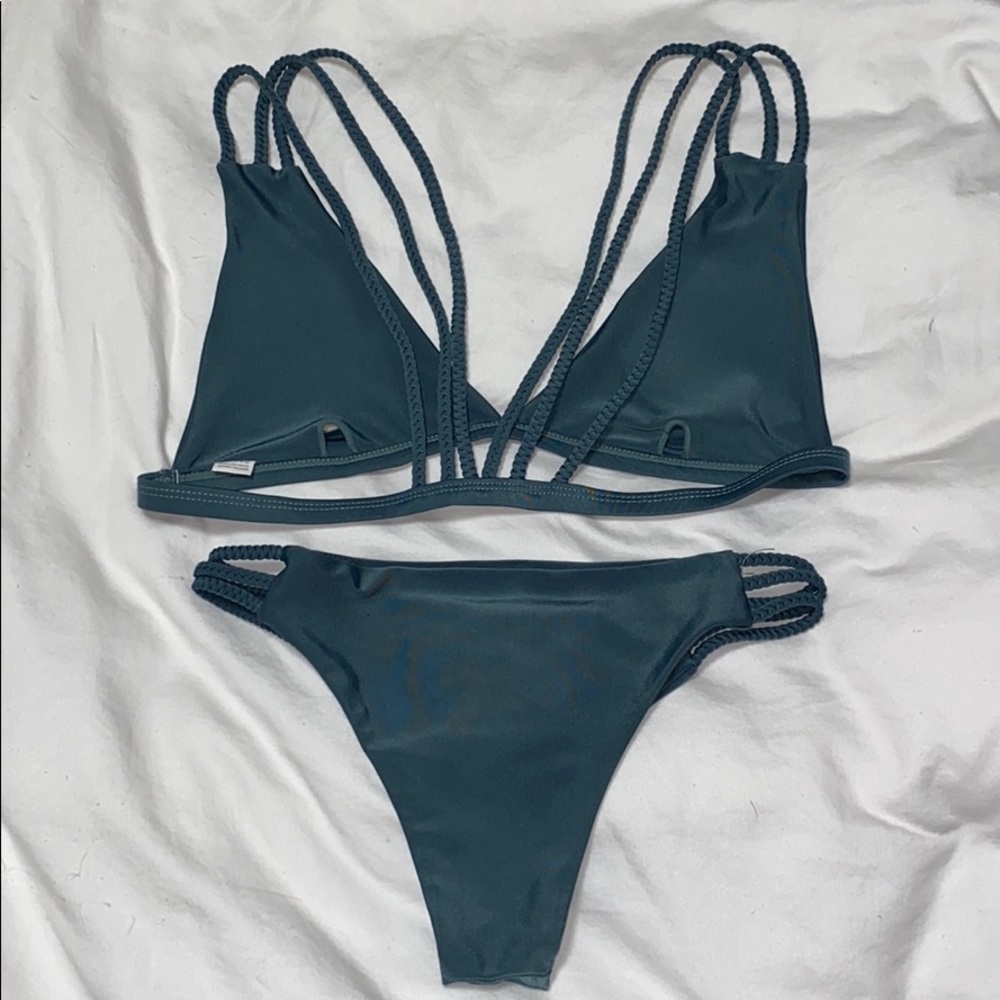 SOLD Strappy Bikini Set - Picture 2 of 4